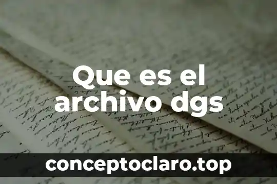 Que es archivo manifest dao mods 6 Que es el archivo dgs