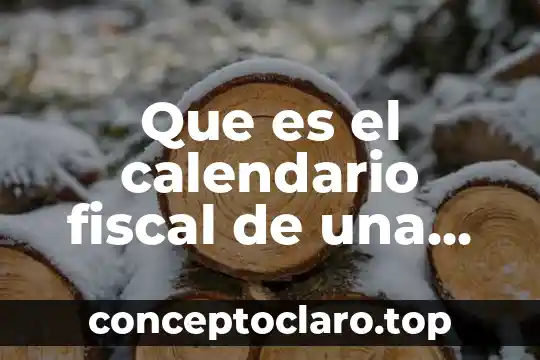 En que es conveniente un calendario de agua solar 6 Que es el calendario fiscal de una empresa