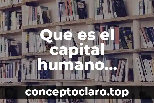 Buber y Levinas que es el ser humano comparación 6 Que es el capital humano grafico