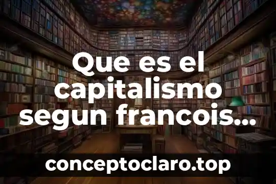 Que es el capitalismo segun francois houtart