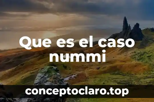 Que es el caso gramatical en el griego 5 Que es el caso nummi