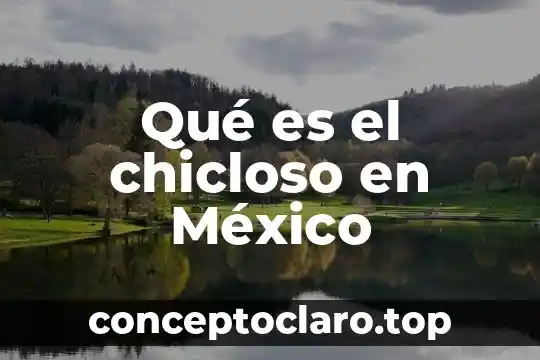 Que es matrimonio precoz mexico 4 Qué es el chicloso en México