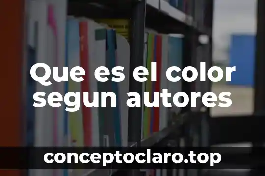 Que es un mapa mental segun saddai 7 Que es el color segun autores