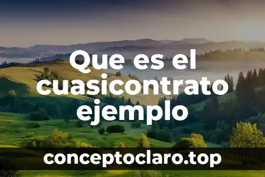 Biblioteca url que es ejemplo 4 Que es el cuasicontrato ejemplo