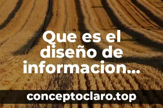 Que es el diseño de informacion jorge frascara resumen