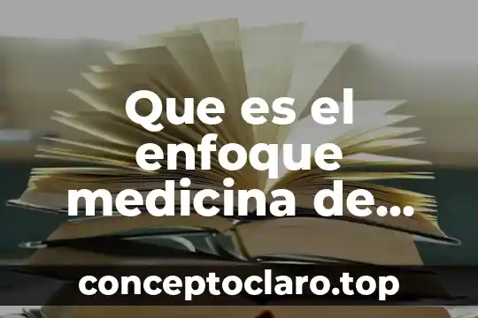 Que es abd en medicina en indicacion medica 4 Que es el enfoque medicina de conservacion