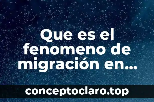 Que es el fenomeno social yahoo 4 Que es el fenomeno de migración en mexico
