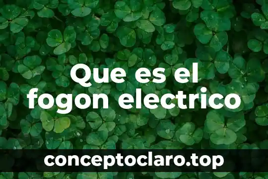 Que es un circuito de electrico 4 Que es el fogon electrico
