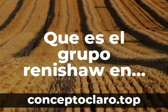 Que es el grupo renishaw en una maquina cnc
