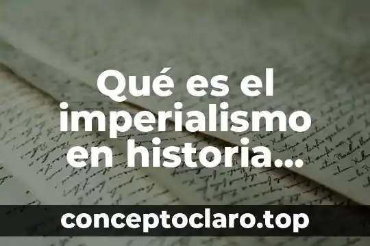 Qué es un controlador de host universal USB 3 Qué es el imperialismo en historia universal contemporánea