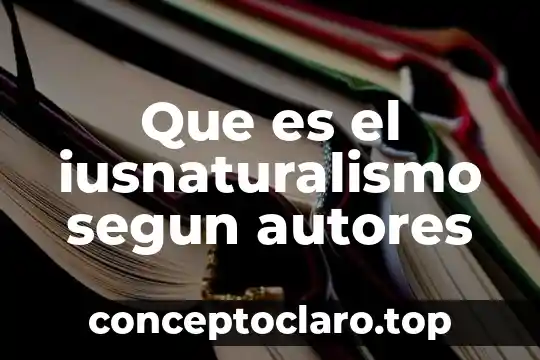 Que es el consumismo segun autores 4 Que es el iusnaturalismo segun autores