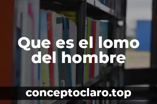 Que es el hombre para tomas moro 6 Que es el lomo del hombre