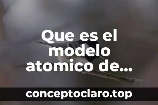 Qué es el número atómico y el número másico 3 Que es el modelo atomico de bohr