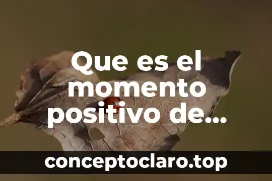 Que es el momento positivo de diseño