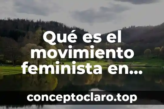 Que es el de movimiento 3 Qué es el movimiento feminista en argentina