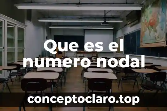 Número de contacto ATT que es 4 Que es el numero nodal