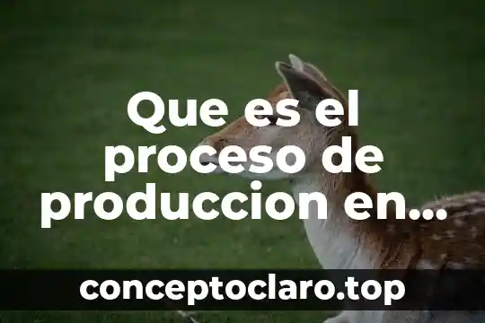 Que es el significado de leyenda 7 Que es el proceso de produccion en ingenieria del proyecto