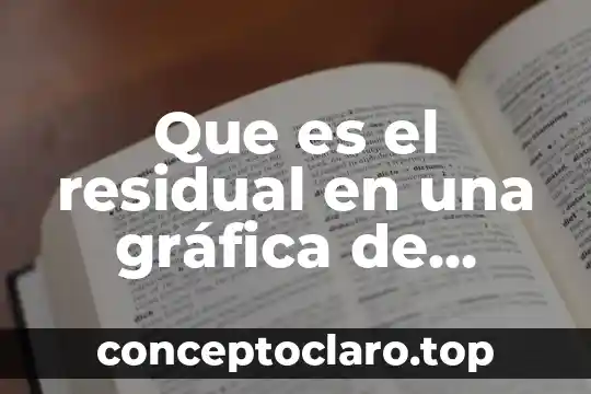 Wicca celta que es 7 Que es el residual en una gráfica de mareas