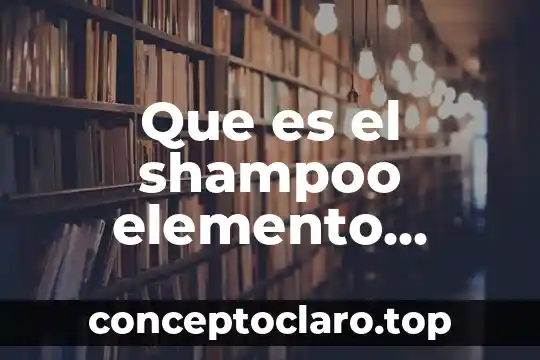 Qué es el acero es elemento compuesto o mezcla 4 Que es el shampoo elemento compuesto o mezcla