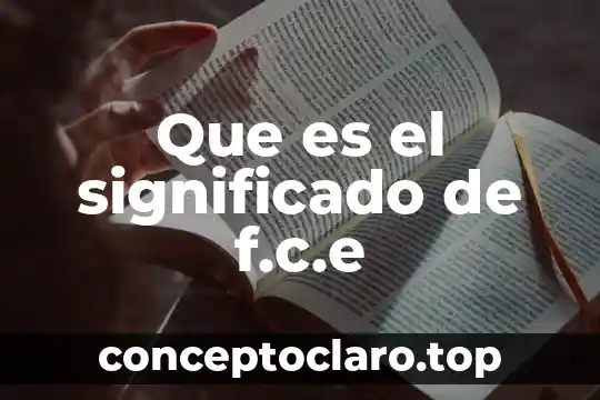 Qué es un gal22v10d significado del nombre 3 Que es el significado de f.c.e