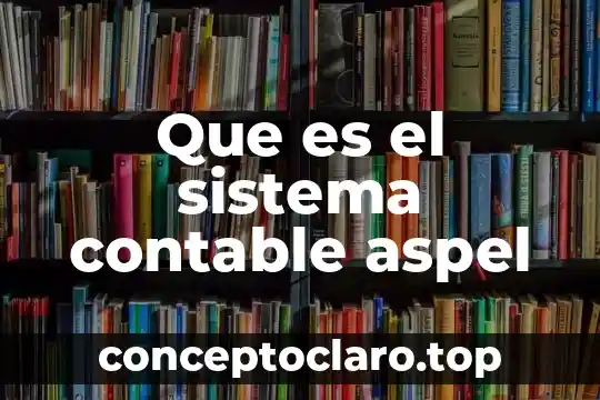 Que es una hoja electronica en el proceso contable 3 Que es el sistema contable aspel