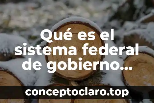 Que es presupuesto en materia de gobierno 5 Qué es el sistema federal de gobierno mexicano