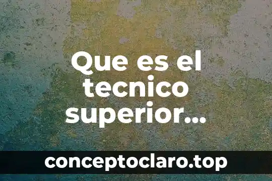 Que es el tecnico superior universitario
