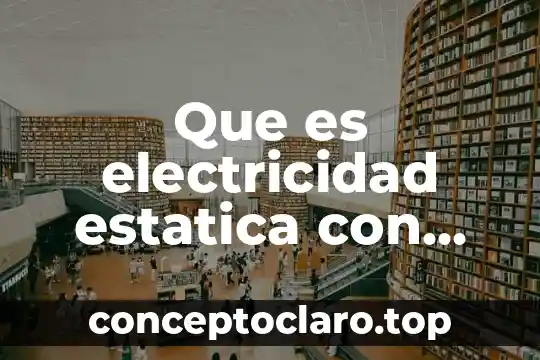 Qué es la electricidad y el electromagnetismo 4 Que es electricidad estatica con biografia