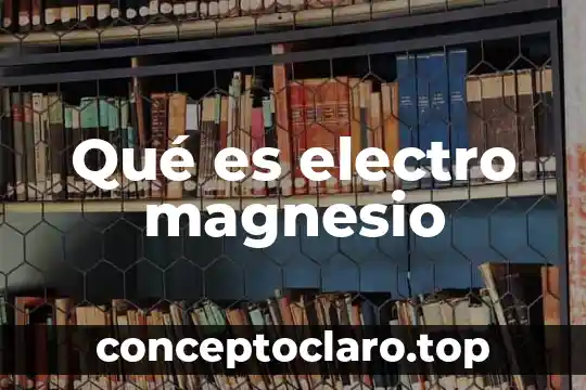 Qué es K2O que compuesto químico 5 Qué es electro magnesio