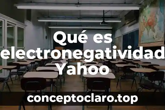 Que es el calor y tipos 7 Qué es electronegatividad Yahoo