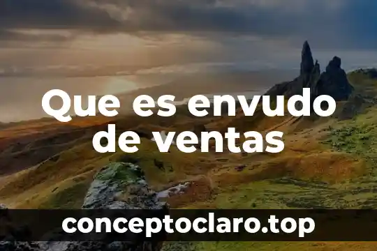 Que es la presentacion del mensaje de ventas 5 Que es envudo de ventas