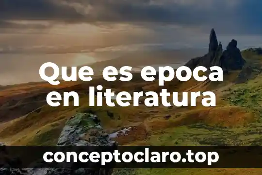 Que es el quinto sol 4 Que es epoca en literatura