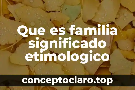 Qué es un gal22v10d significado del nombre 7 Que es familia significado etimologico
