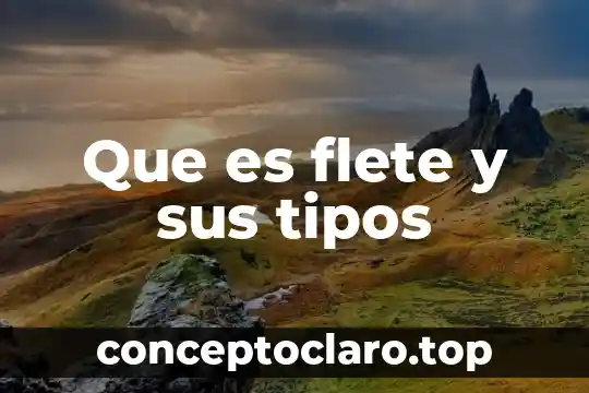 Que es el racismo tipos 7 Que es flete y sus tipos
