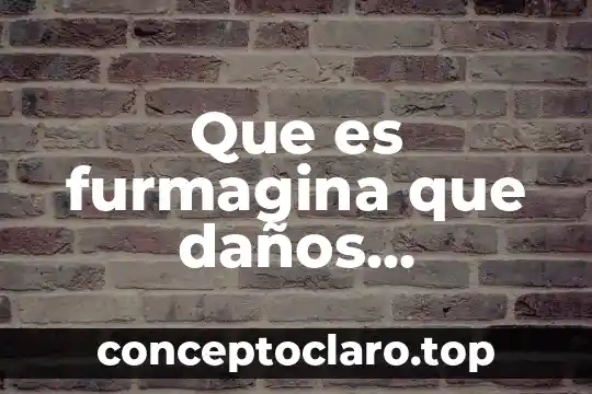 Que es la planta liberiana 3 Que es furmagina que daños ocacionan a la planta