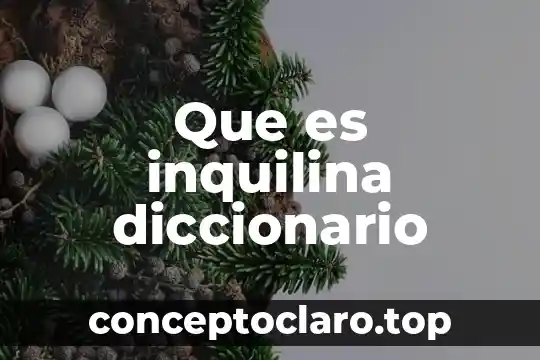 Qué es grageas diccionario 3 Que es inquilina diccionario