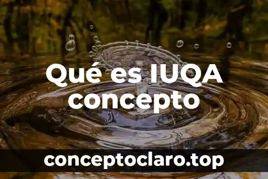 Qué es IUQA concepto