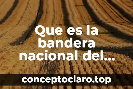 Que es la bandera nacional del peru