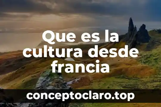 Que es la filosofia desde el punto de vista griego 7 Que es la cultura desde francia
