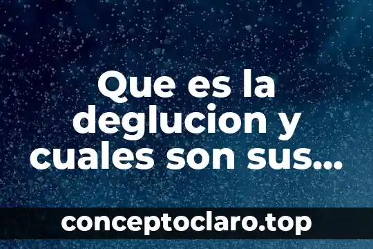 Que es el iso y cuales son sus partes clave 8 Que es la deglucion y cuales son sus etapas