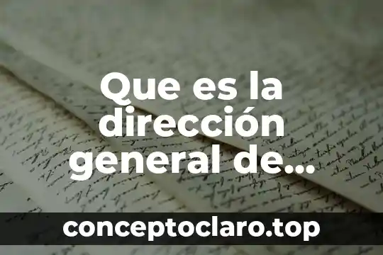 Que es el examen coprologico general 7 Que es la dirección general de asuntos internacionales