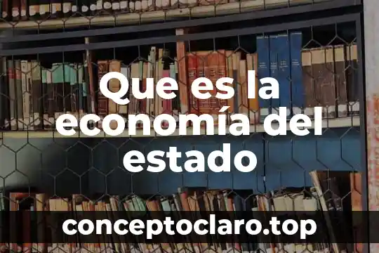 Que es el estado sus tipos 6 Que es la economía del estado