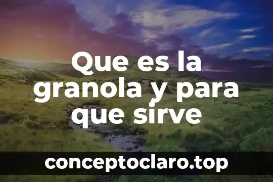 Que es un amuleto y para que sirve 3 Que es la granola y para que sirve