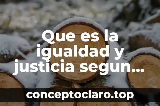 Que es justicia social segun john rawls resumen 7 Que es la igualdad y justicia segun la filosofia