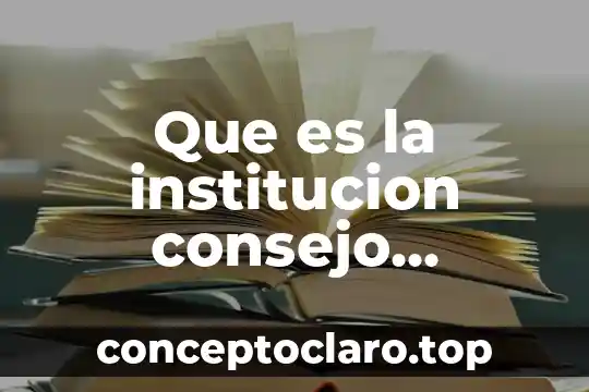 Que es la institucion consejo nacional para prevenir la diccriminacion