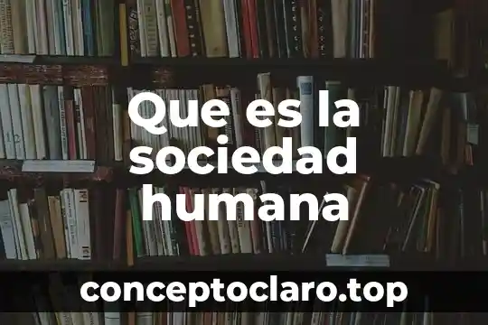 Que es una sociedad mercantil l los principales tipos slideshare 5 Que es la sociedad humana
