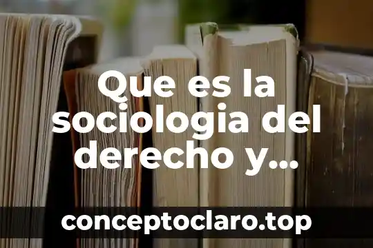 Que es la sociologia del derecho y axiologia como valor