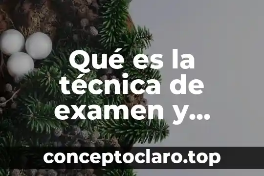 Que es una tecnica de presentacion 6 Qué es la técnica de examen y repaso
