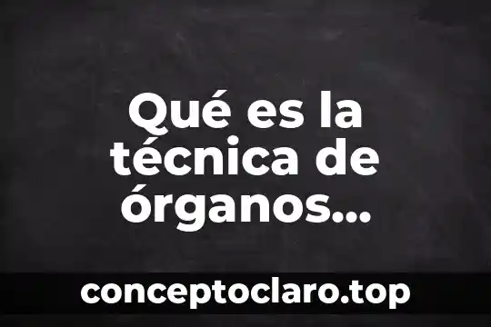 Qué es y quiénes conforman el poder legislativo en México 8 Qué es la técnica de órganos conforman