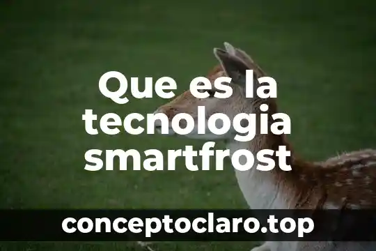 Que es la tecnologia maderera 6 Que es la tecnologia smartfrost